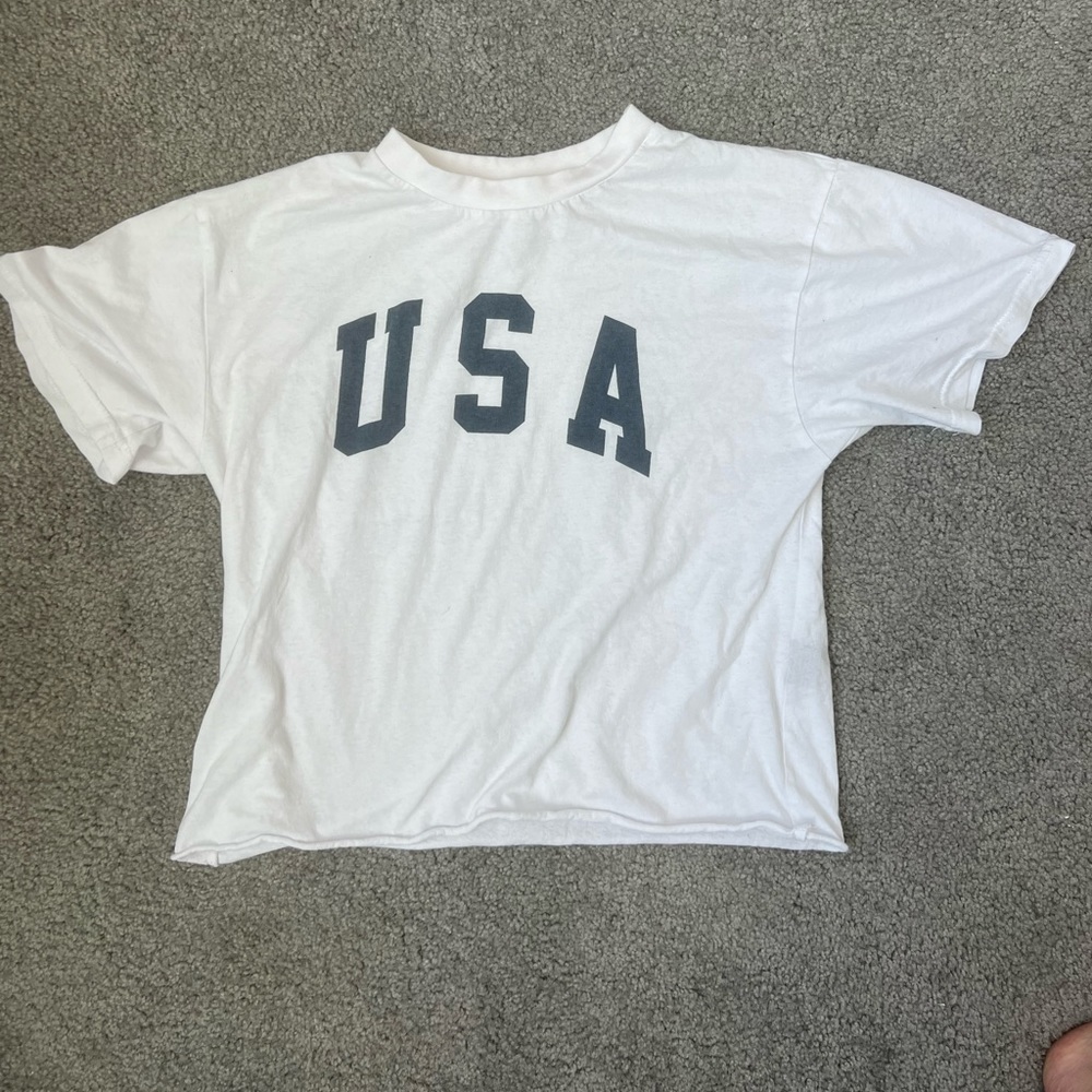 Princess Polly USA Tee🤍💙